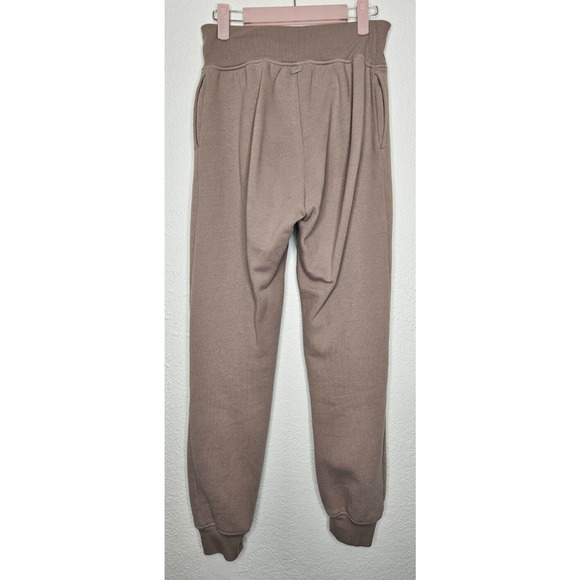 Victorias Secret Sweatpants Small Mauve Lace Up High Rise Jogger Pants Lounge - Picture 3 of 8